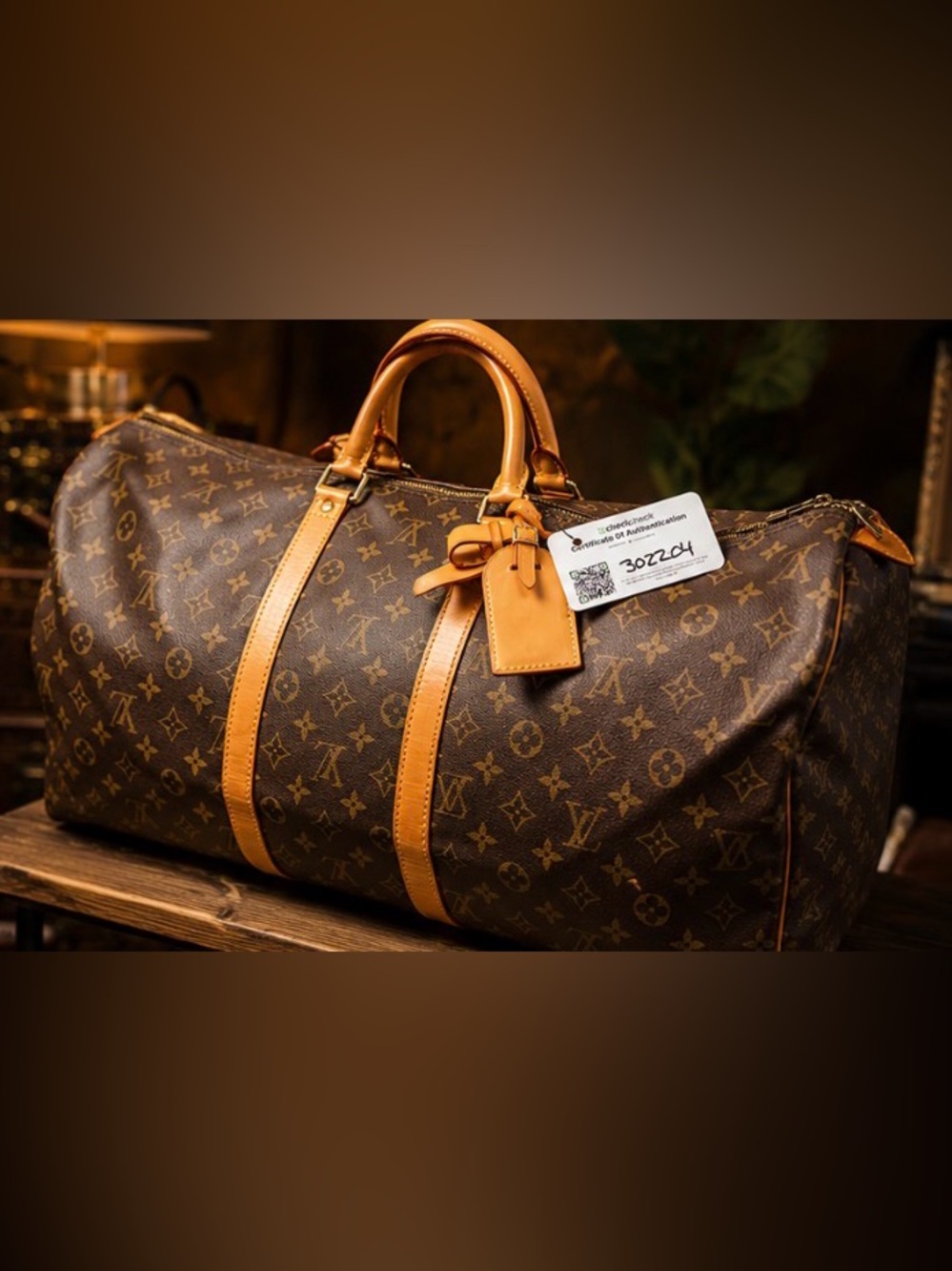 Louis Vuitton Keepall 55 Monogram Canvas Travel Bag-Certificate of Authenticity - Picture 2 of 10